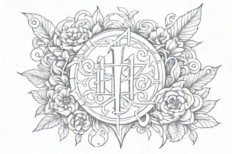 Philippians 4 6 7 tattoo design idea