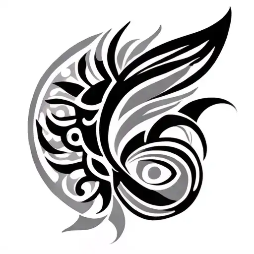 Maori tattoo design idea
