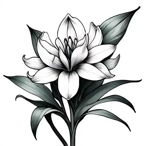 hyacinth flower tattoo tattoo design idea