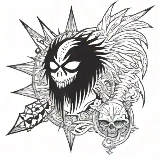 Death Note tattoo design idea