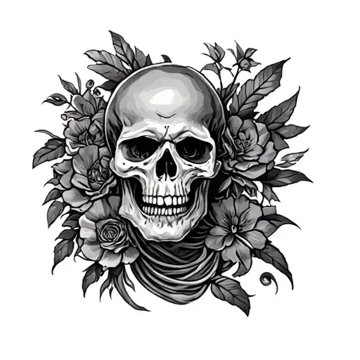 Hells Paradise tattoo design idea