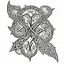 skyrim tattoo design idea