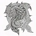 skyrim tattoo design idea