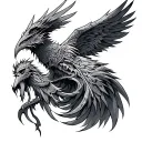 Gates Of Valhalla tattoo design idea