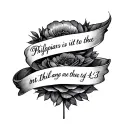 Philippians 4 13 tattoo design idea