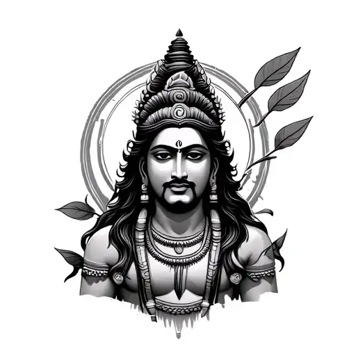 My Guru is Mahadeva tattoo design idea