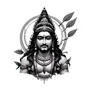 My Guru is Mahadeva tattoo design idea