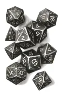 dnd dice in a vertical tattoo design idea