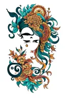 Aum tattoo design idea