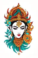 Aum tattoo design idea