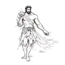 Hephaestus aeolus tattoo design idea