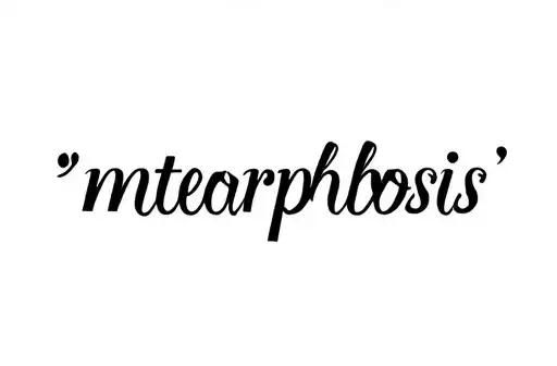 "metamorphosis" tattoo design idea