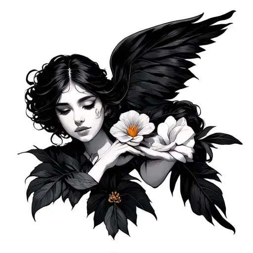 Letting Go tattoo design idea