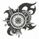 SOTF tattoo, meaning survival of the fittest. It must contain SOTF word and a medieval weapon. tattoo design idea