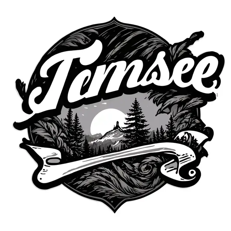 Tennessee tattoo design idea
