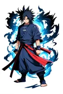 [Starting Element]Young Madara Uchiha with Gunbai[Middle Element]Madara Uchiha as Edo Tensei with Susanoo[Main Ele tattoo design idea