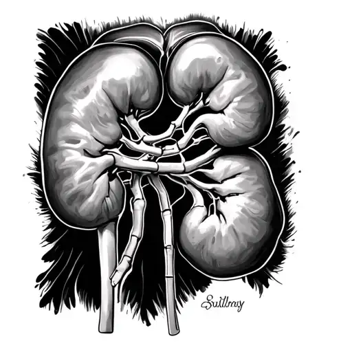 Kidney Transplant tattoo design idea