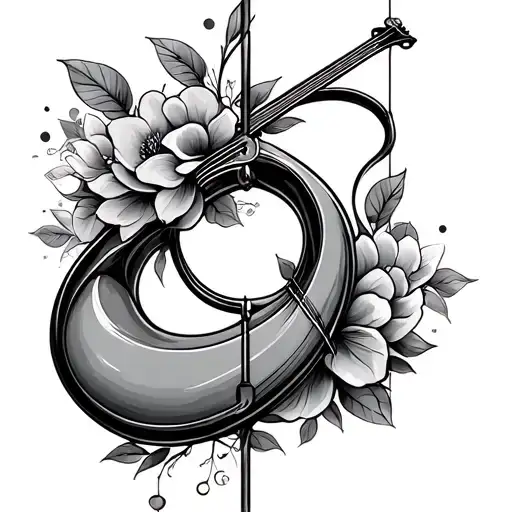 infinity  lifestyle swinger tattoo design idea