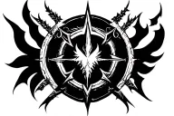Skyrim imperial symbol reverse tattoo design idea