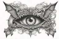 Tatto based off the short story "All that you love will be carried away" by Stephen King tattoo design idea