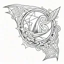 the song ascension by Mac miller   tattoo design idea