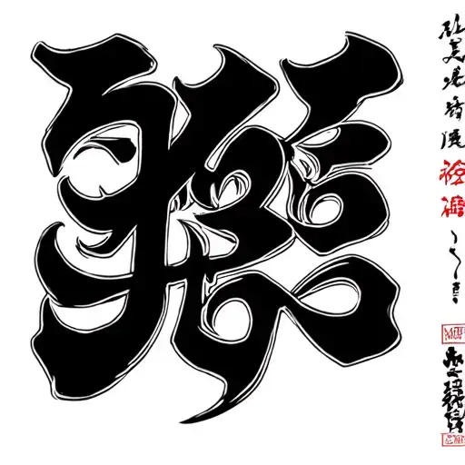 tomoe symbol with 8 commas tattoo design idea