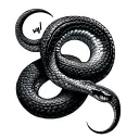 "Anti state" join or die snake tattoo design idea