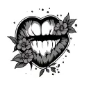 Fuck Love tattoo design idea