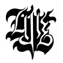 Lucas in Ancient script font tattoo design idea
