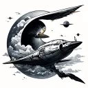 sky is the Limit tattoo design idea