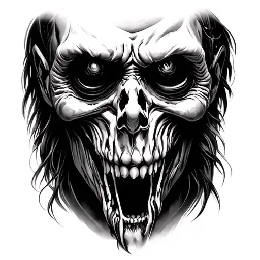 Eddie Iron Maiden tattoo design idea