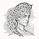 Ezra tattoo design idea