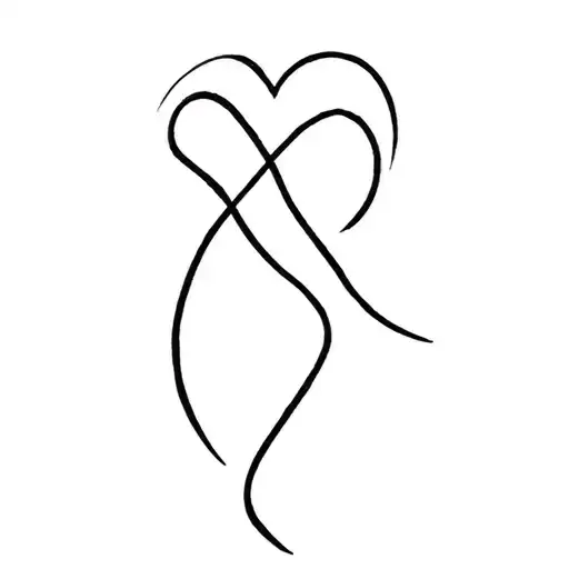 minimalist tattoo symbol about unexpected friendships but unexpected goodbyes tattoo design idea