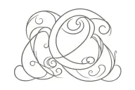 unique ampersand symbol tattoo design idea
