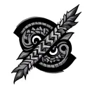 Aztec Band tattoo design idea