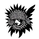 Aztec Band tattoo design idea