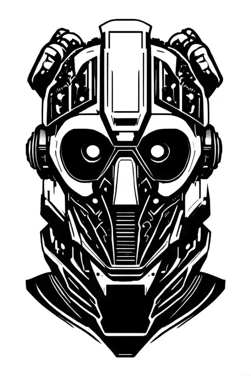 ROBOT FROM METROPOLIS tattoo design idea