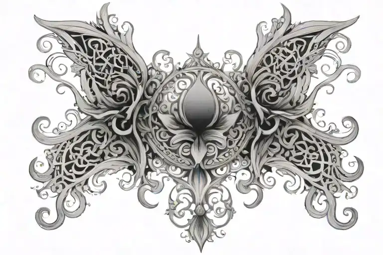 symbolism for impermanence tattoo design idea