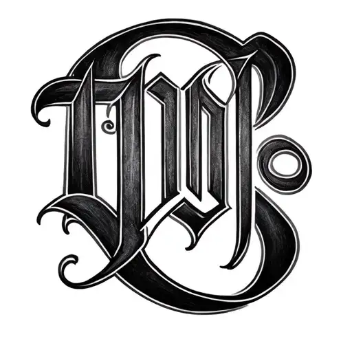 Two Word Ambigram Generator tattoo design idea