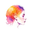 quantum Consciousness, superpasition, tattoo design idea