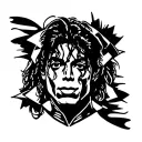 Michael Jackson tattoo design idea