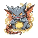 Haunter pokemon tattoo design idea