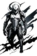 Warframe collage tattoo design idea