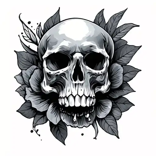 Crotch tattoo design idea