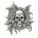 old school tattoo design idea