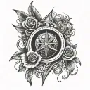 old school tattoo design idea