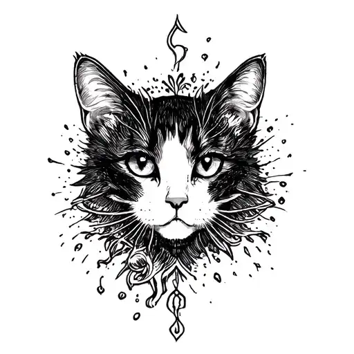 stick and poke tattoo simple tattoo design idea