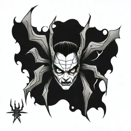 Hisoka Spider 8 tattoo design idea