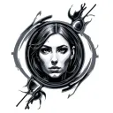 Fifth Element tattoo design idea