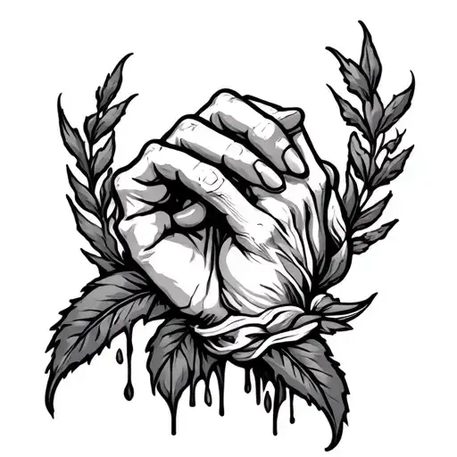 PTSD, Anxiety Depression, Fight of Suicidal Thoughts, Strength Survival tattoo design idea